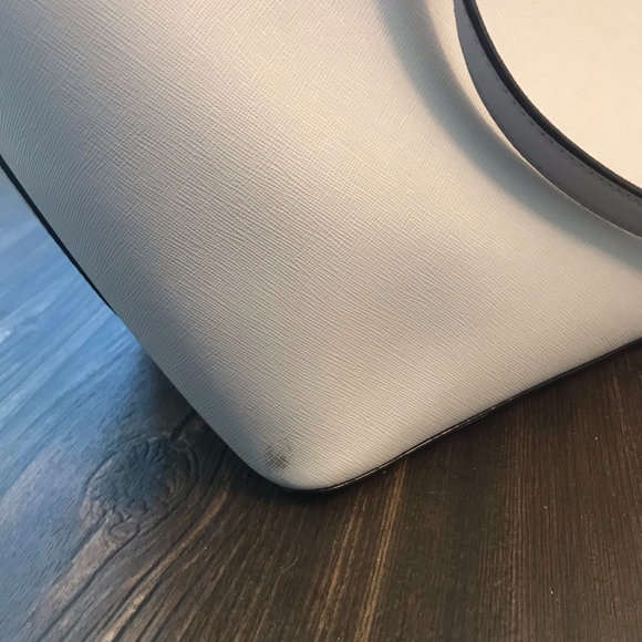 Large Grey Kate Spade Purse - Picture 4 of 6